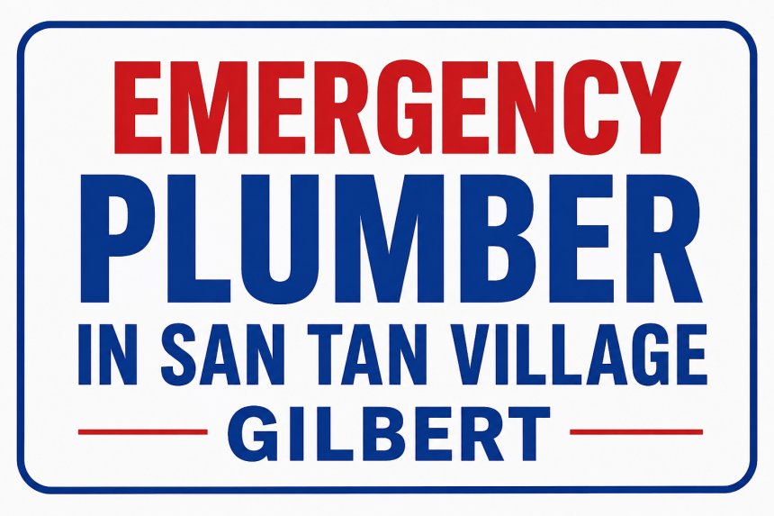 Emergency Plumber in San Tan Village What to Do When Your Toilet Overflows
